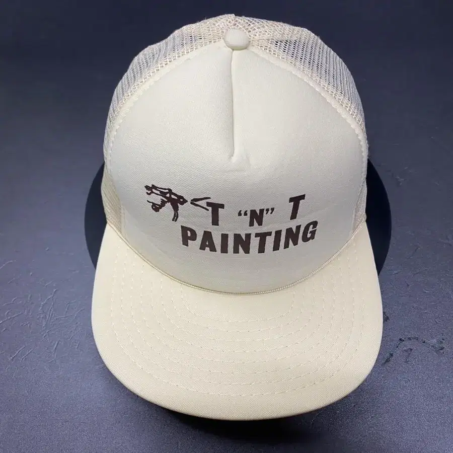 TnT painting vintage trucker cap