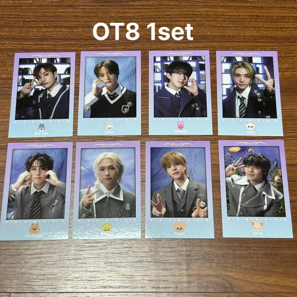 Skz Cafe pre-order benefit polaroid bang chan lee know changbin hyunjin han felix seungmin i.n.