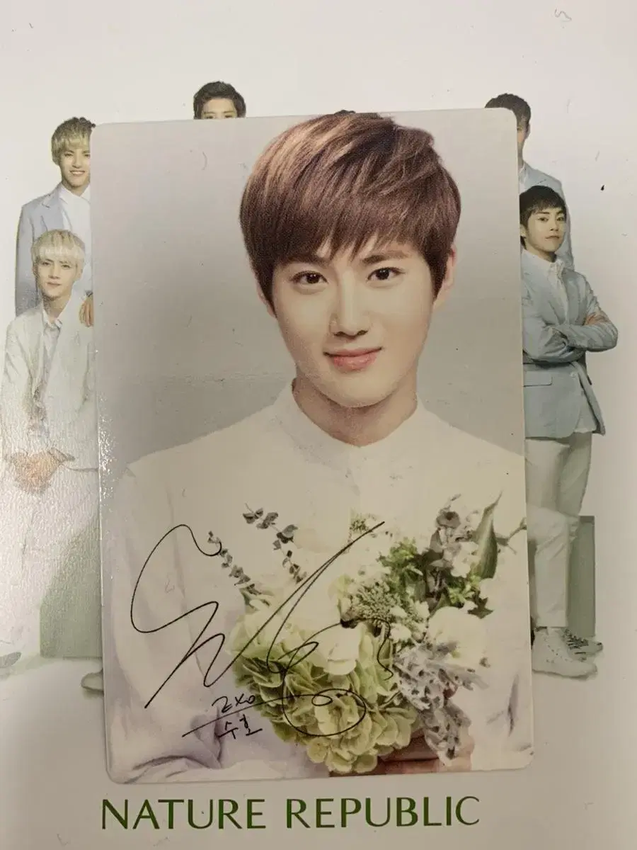 Exo NaturePublic suho photocard