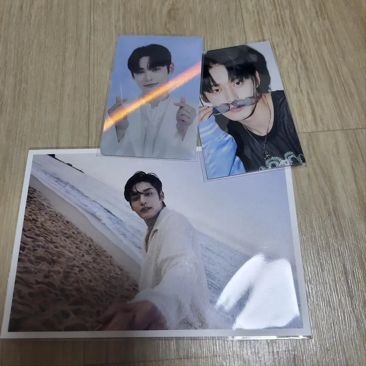 Kim Jiwoong fan con tc and diicon photocard, postcard sell it