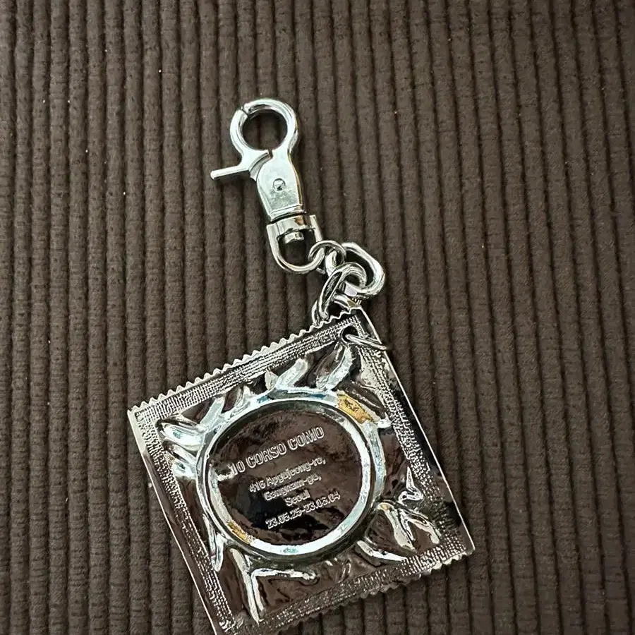 小物 Project G/R Factory Keychain Silver ☆送料・関税込☆Project G/R☆Factory Keychain Silver