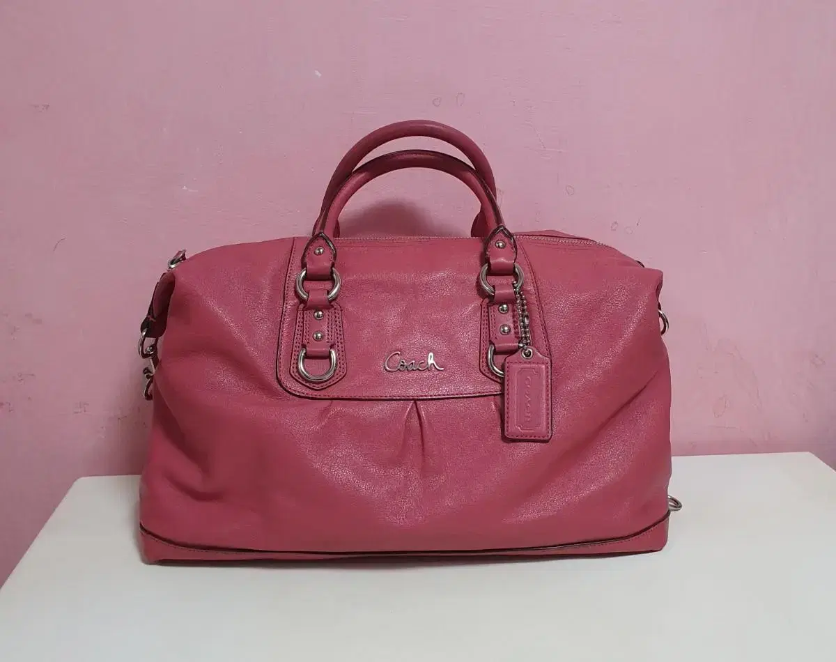 Coach Indigo Pink Tote & Shoulder Bag