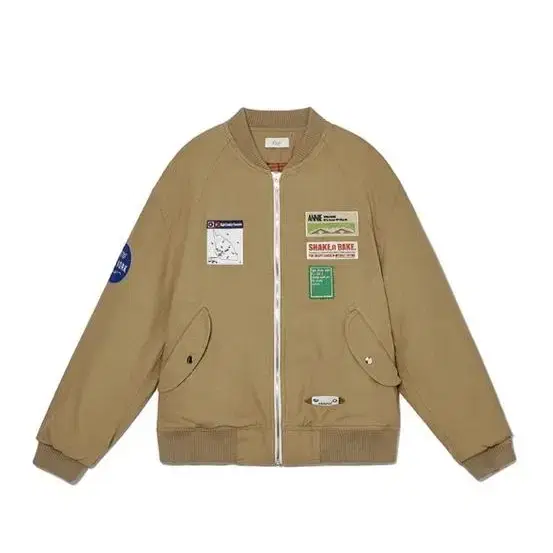 [미착새상품]기준PATCH BOMBER JACKET UNISEX  ,M