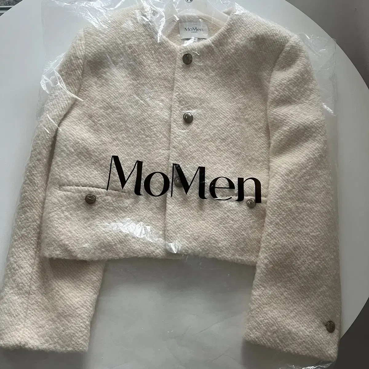 Momen Vintage Button Blouson Jacket