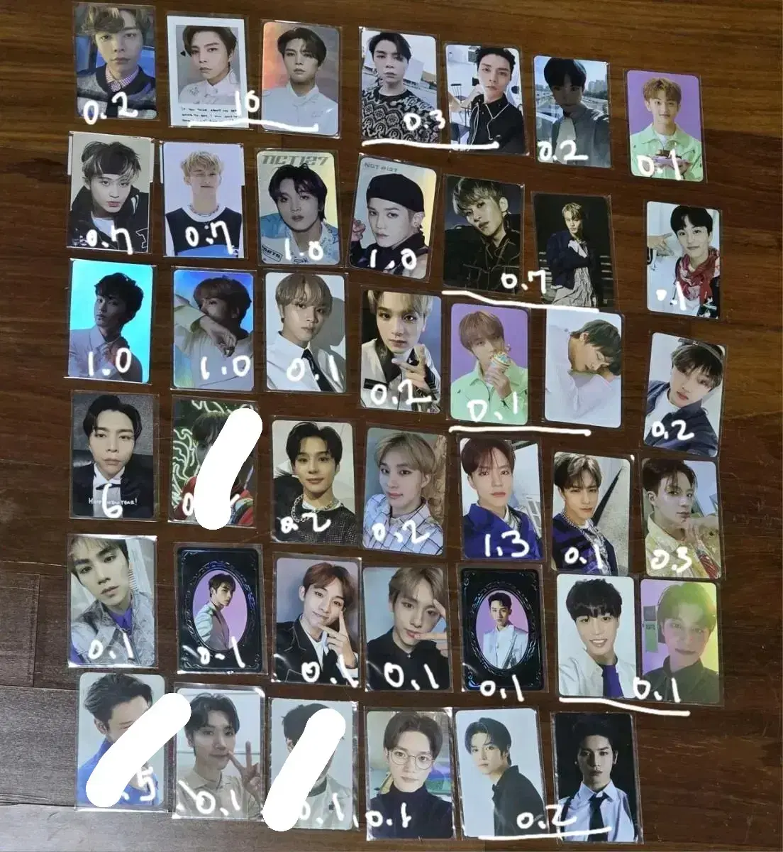 nct ilchil dream nct 127 dream wayv photocard photocard