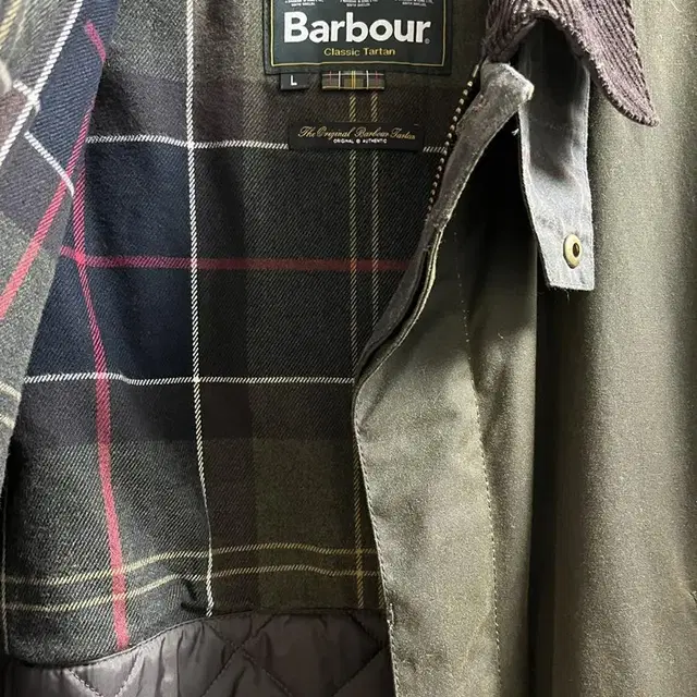 Barbour Nairn Wax Jacket Olive L size