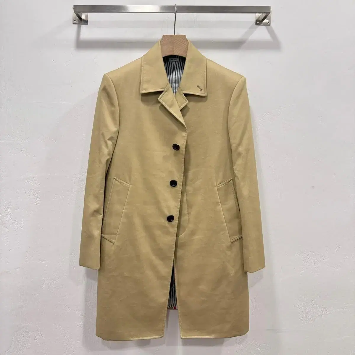 Thom Browne Macintosh McCourt Beige / 2