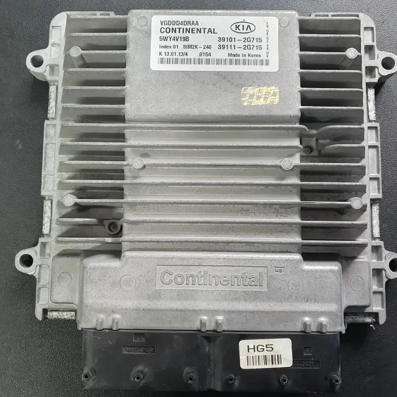 K7 ECU(초기화완료&즉시작동) 39111-2G715 중고상품