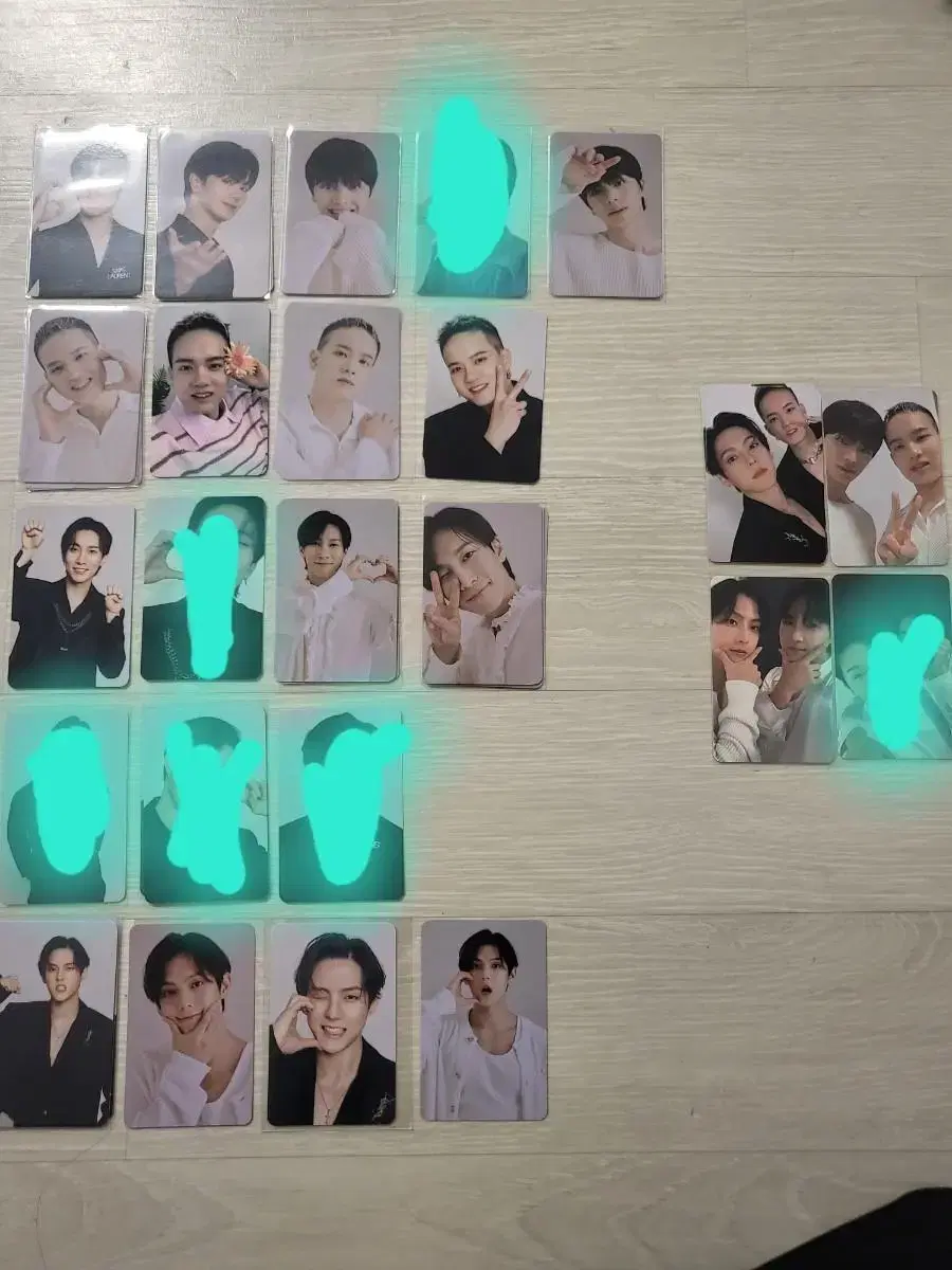 BTOB fan con photocards, btob tc sells them