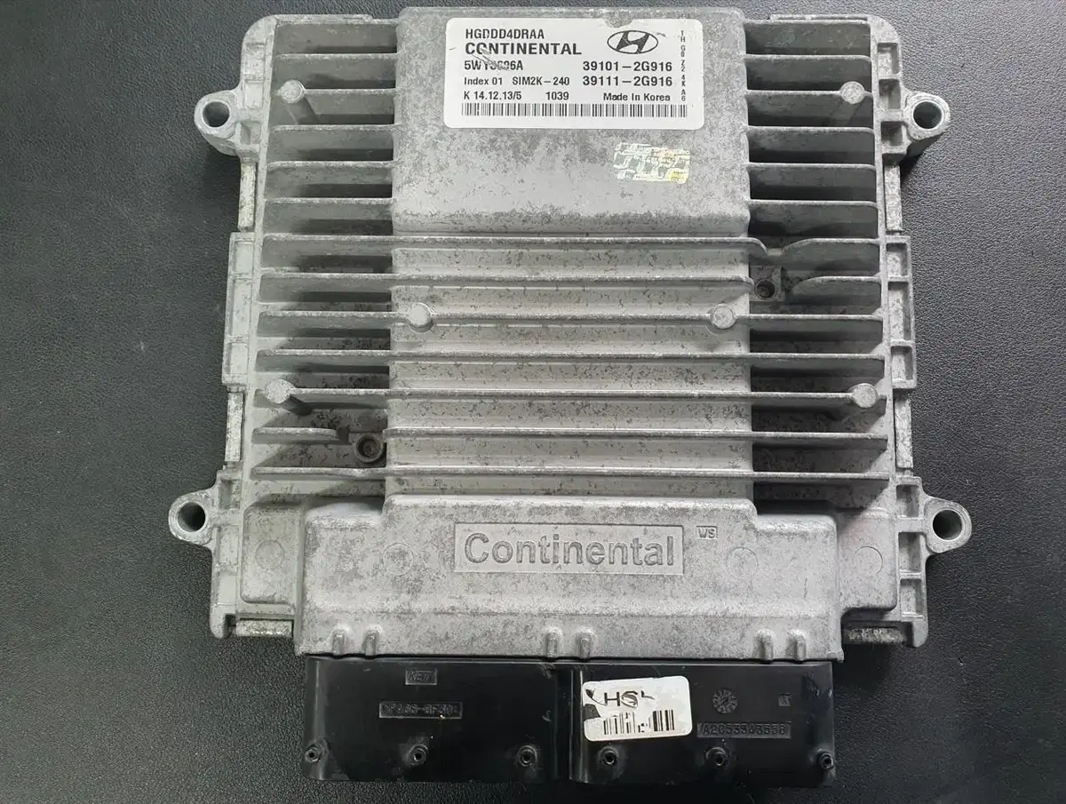 그랜저 HG ECU(초기화완료&즉시작동) 39111-2G916 중고상품