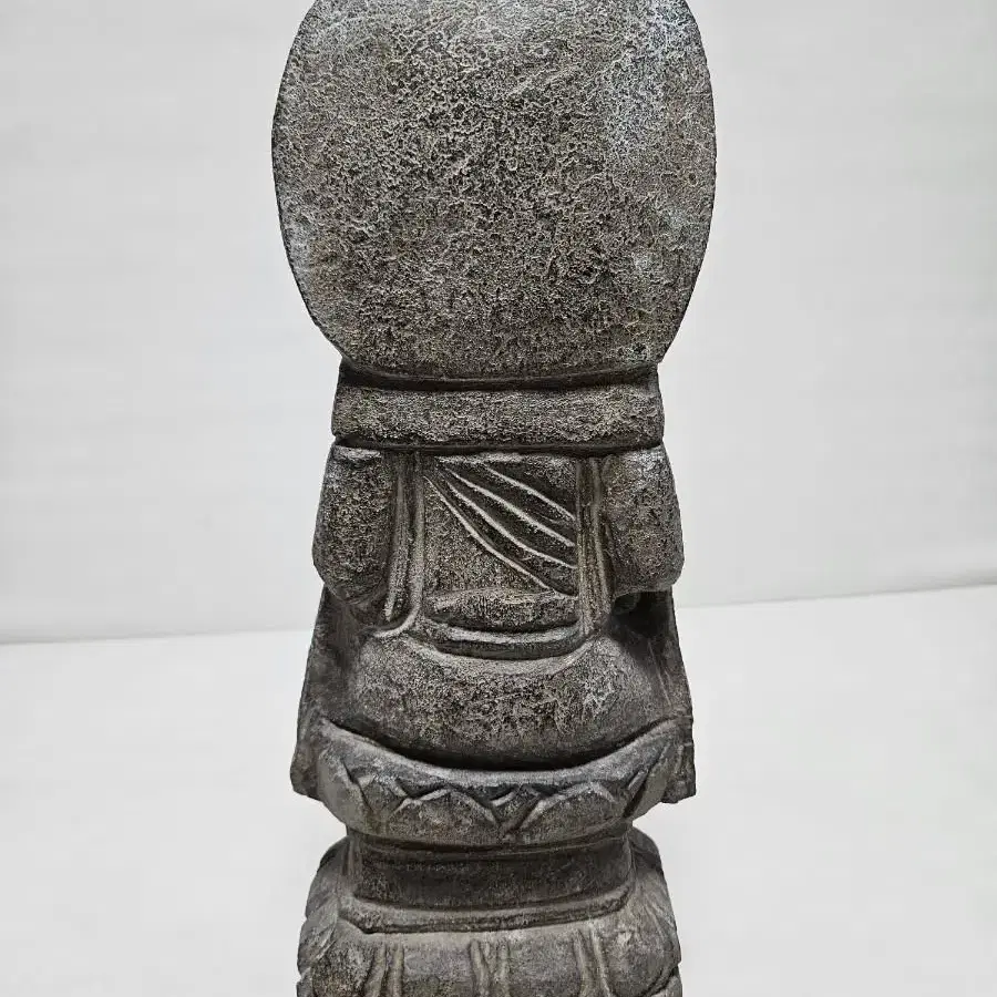 골동품   석불조각상 40cm