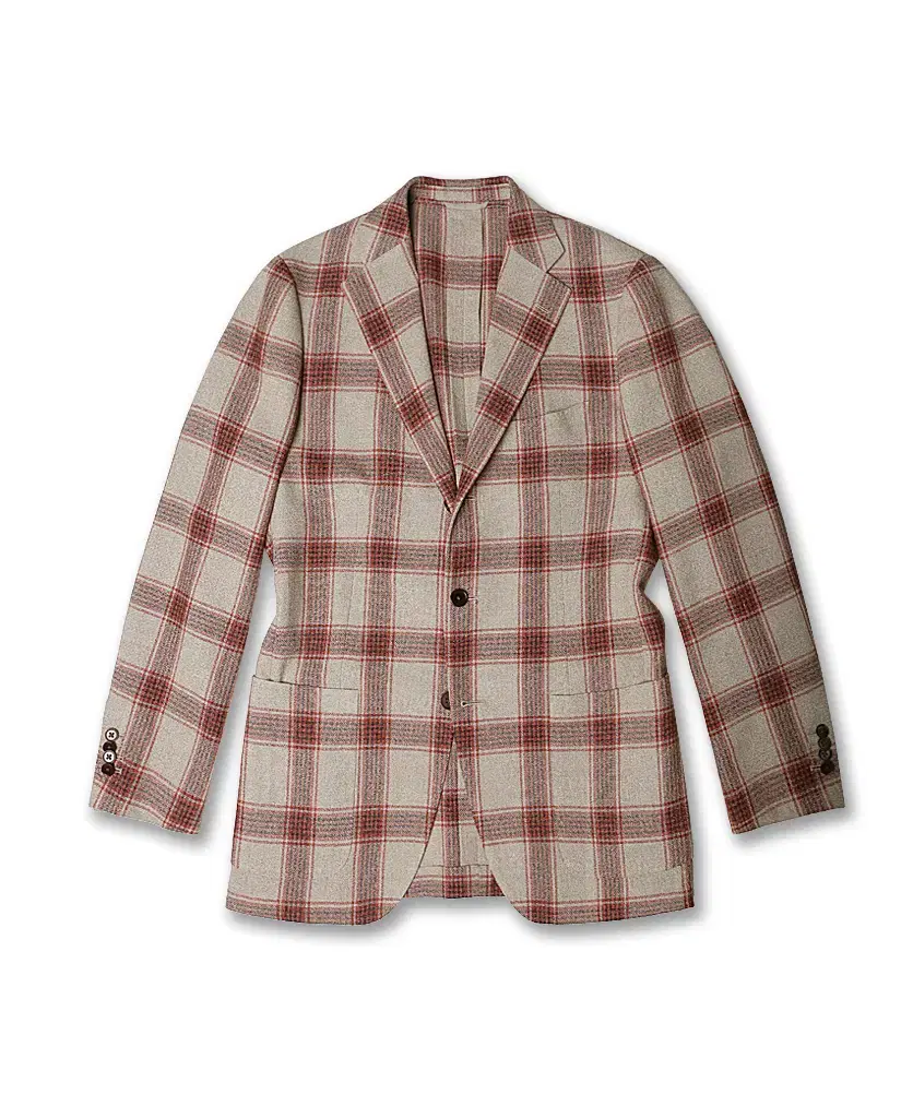 Universal Language] Cannonico Check Jacket