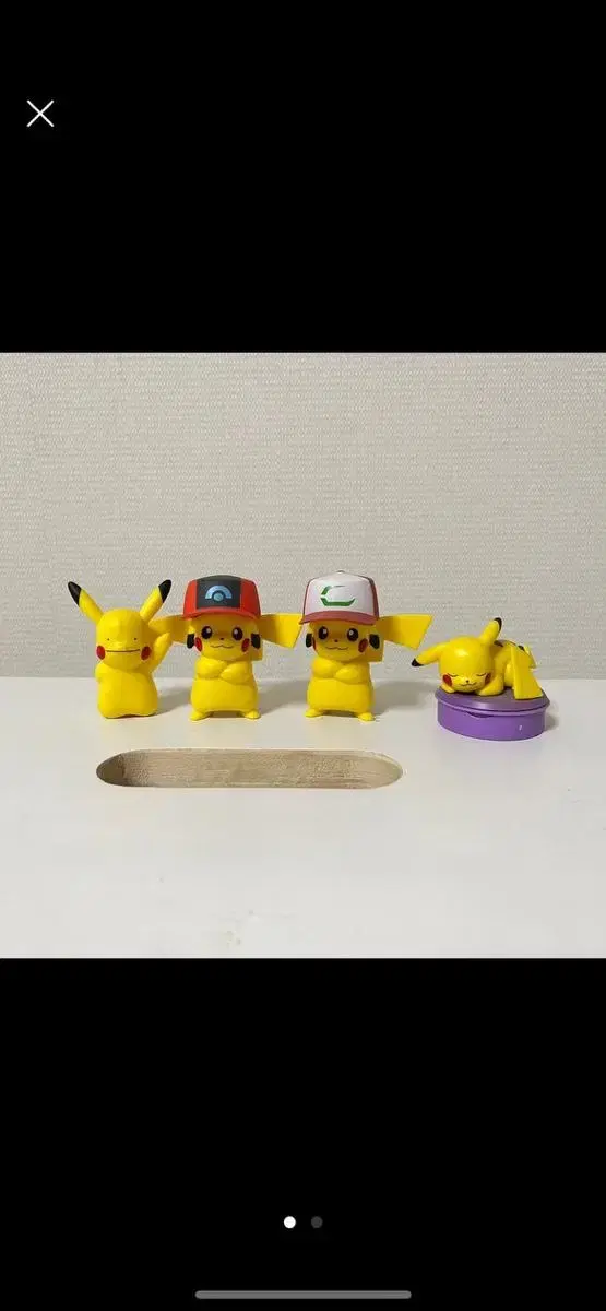 CGV Pikachu Figures in Bulk (4pcs)