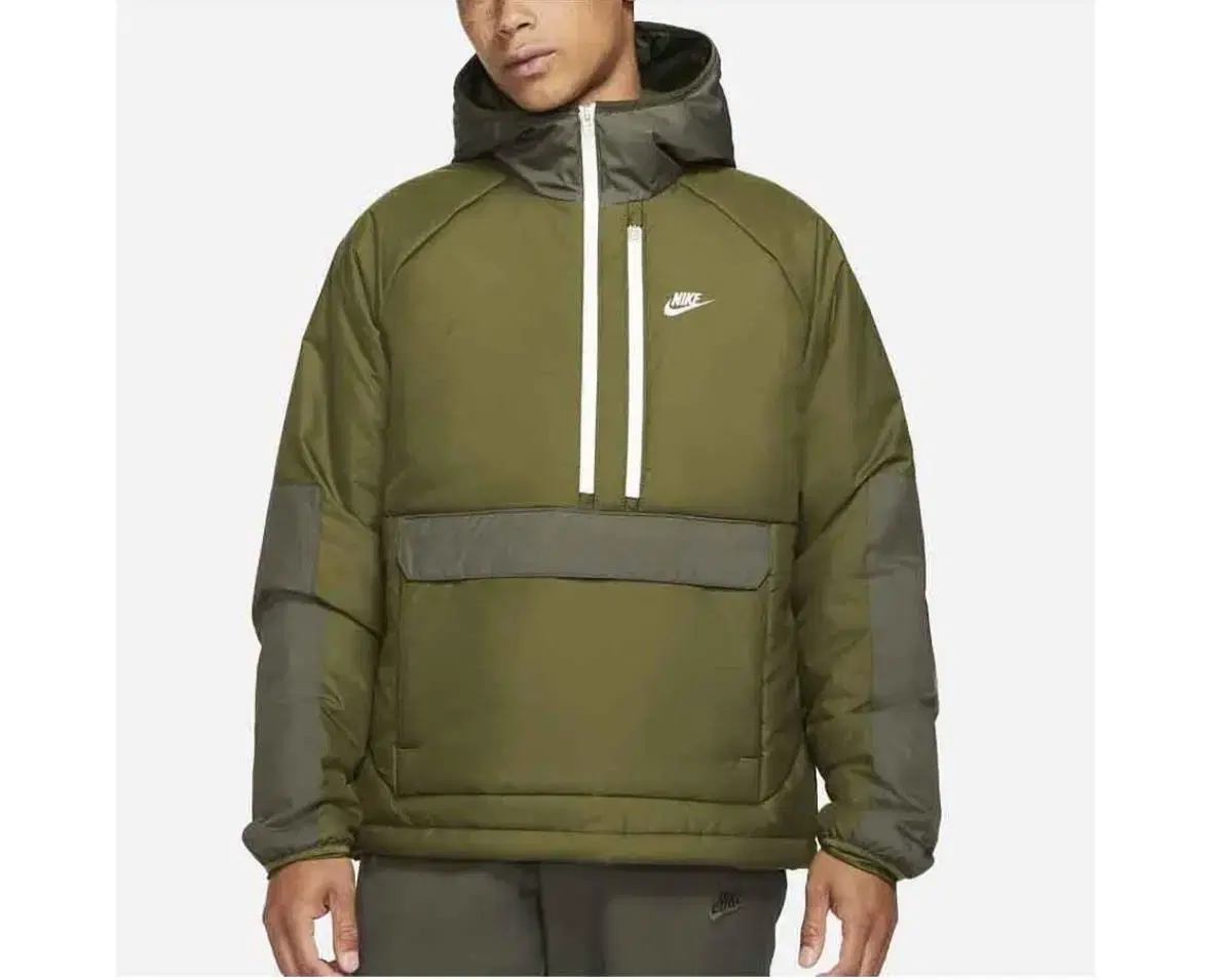 (Genuine/New) Nike Men's Legacy Khaki Anorak 70% Padded