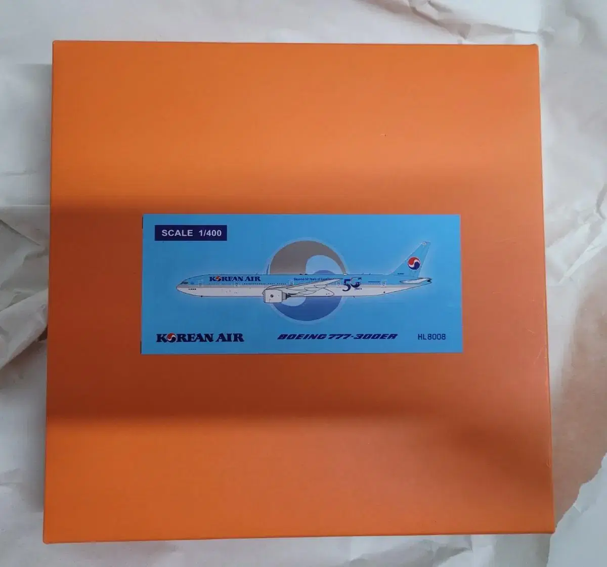 Korean Air 50th Anniversary JC Wings 777-300ER 1/400 to be sold [Reduction