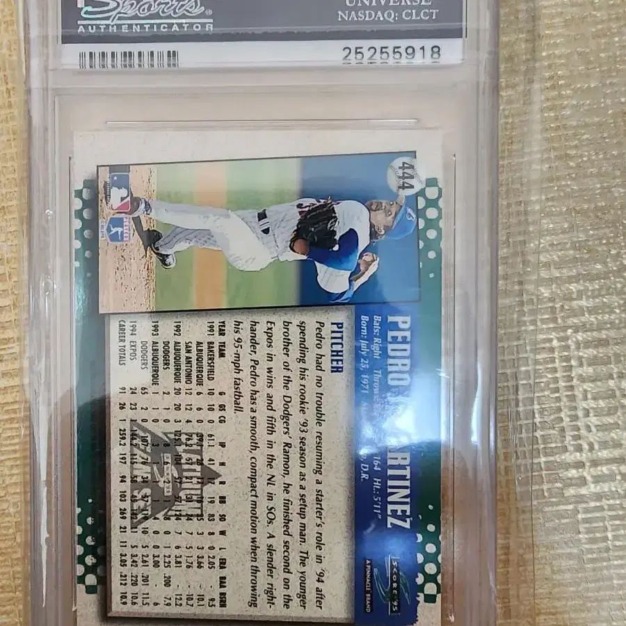 Mlb 페드로 마르티네즈 카드 2장(PSA 10)