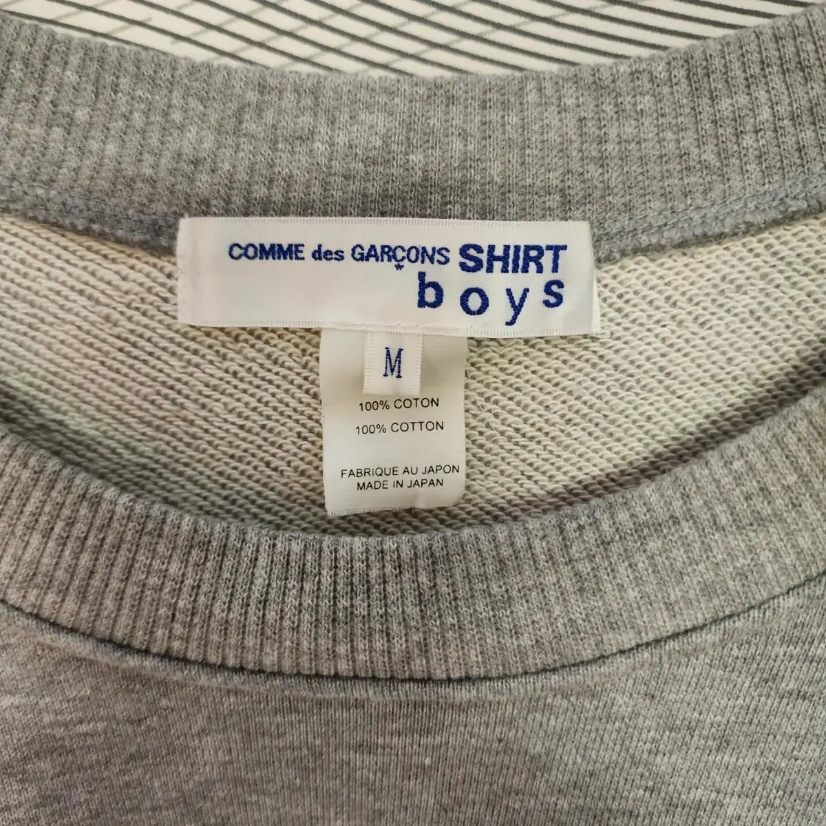 꼼데가르송 COMME des GARCONS_shirts boys 라인 티