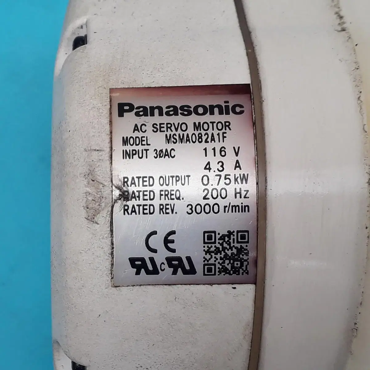 AC SERVO MOTOR MSMA082A1F Panasonic 모222