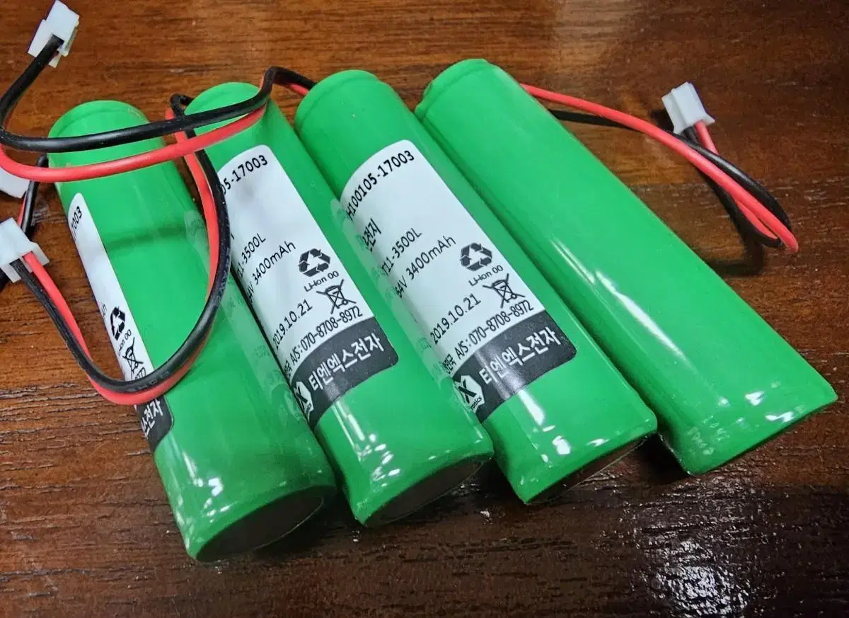 (건전지)리튬이온 전지ㅡ3.64V  3400mAh  (T11-3500L)