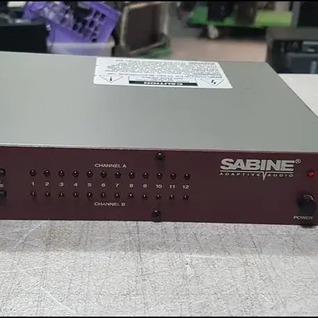 SABINE FBX2020i 중고 2채널 피드백 제어기