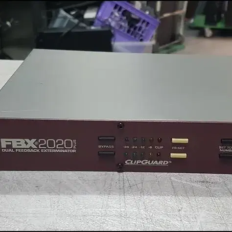 SABINE FBX2020i 중고 2채널 피드백 제어기