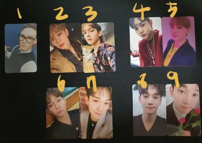 Exo Jongdae chen photocard bulk Sells