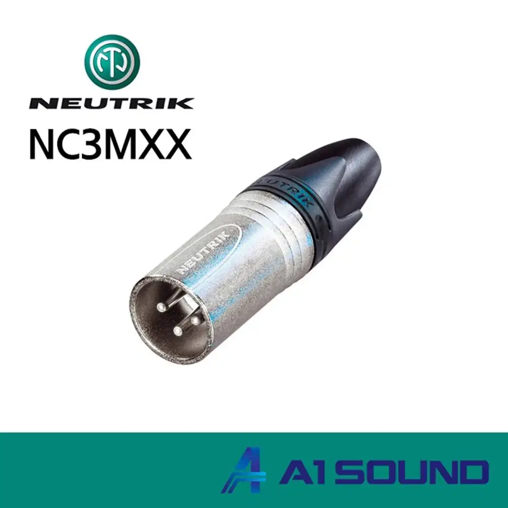 [새상품] 뉴트릭 XLR(M) 캐논 커넥터 / NC3MXX