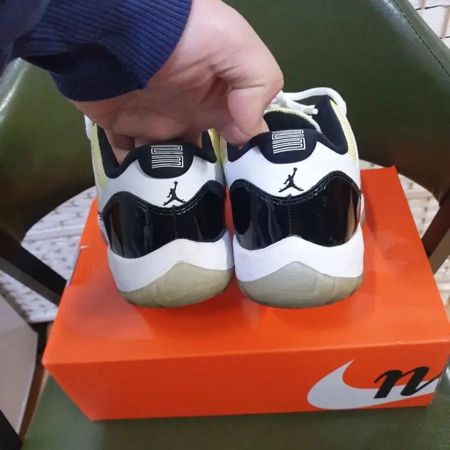 Air Jordan 나이키 조던11 Low 레트로 콩코드 260mm