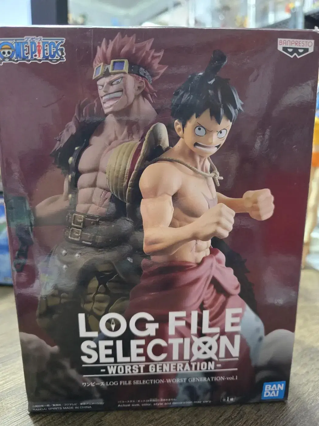 ONEPIECE unsealed Figure Log Selection Worst Generation Rupee