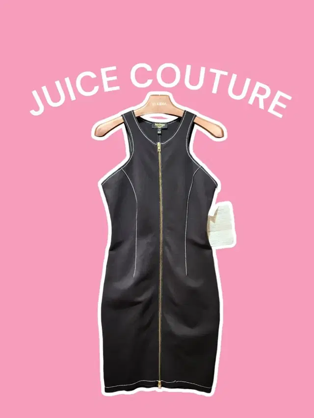 [S] JUICECOUTURE 쥬시꾸뛰르 양방향 집업 원피스