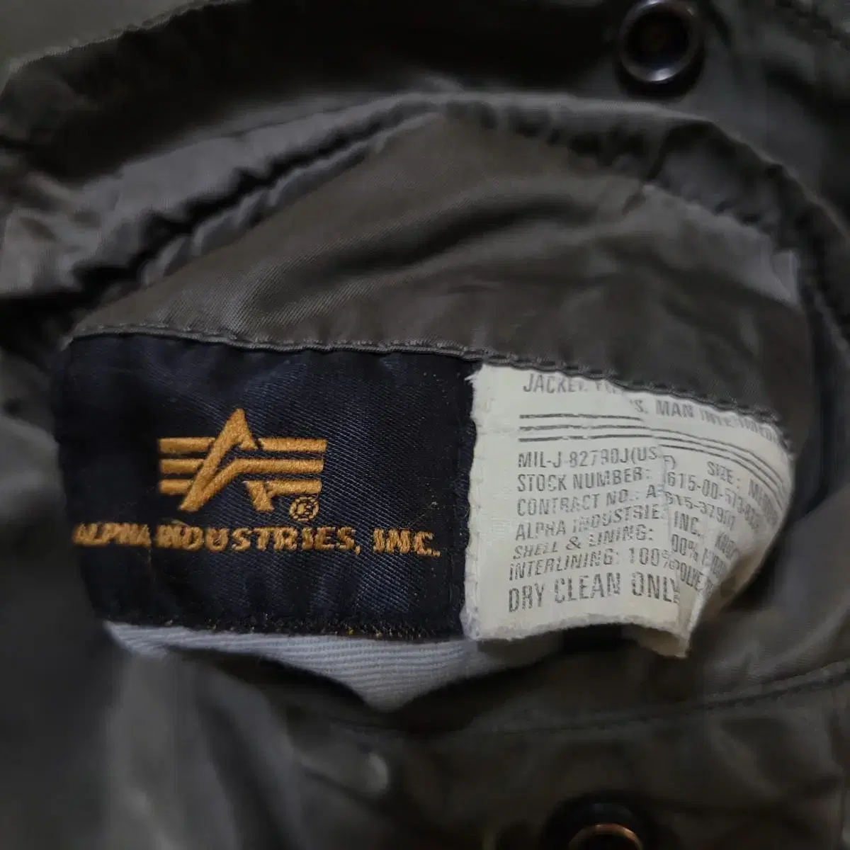 ALPHA INDUSTRIES 알파 초빈티지 MA-1 항공점퍼