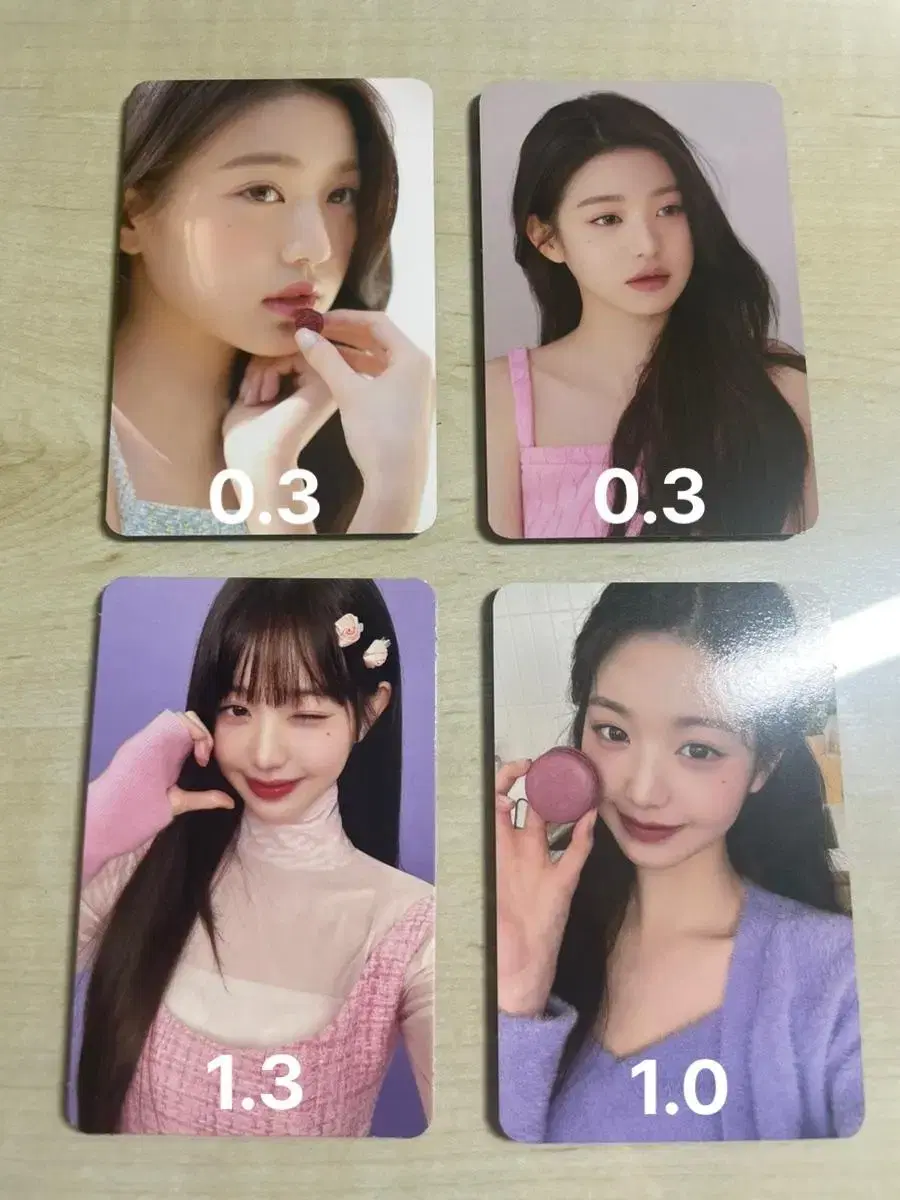 Jang Wonyoung Hapachristine/Amuse Photocard