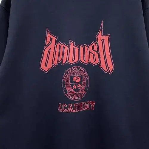 AMBUSH 엠부쉬 23FW 아카데미 맨투맨