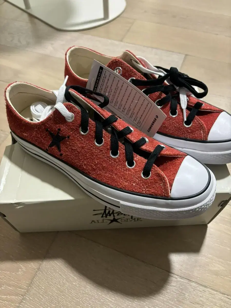 Converse Stussy Poppy Red 260 New