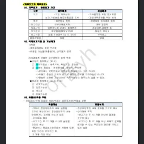 재경관리사 재무회계 요약본(이것만보세요)