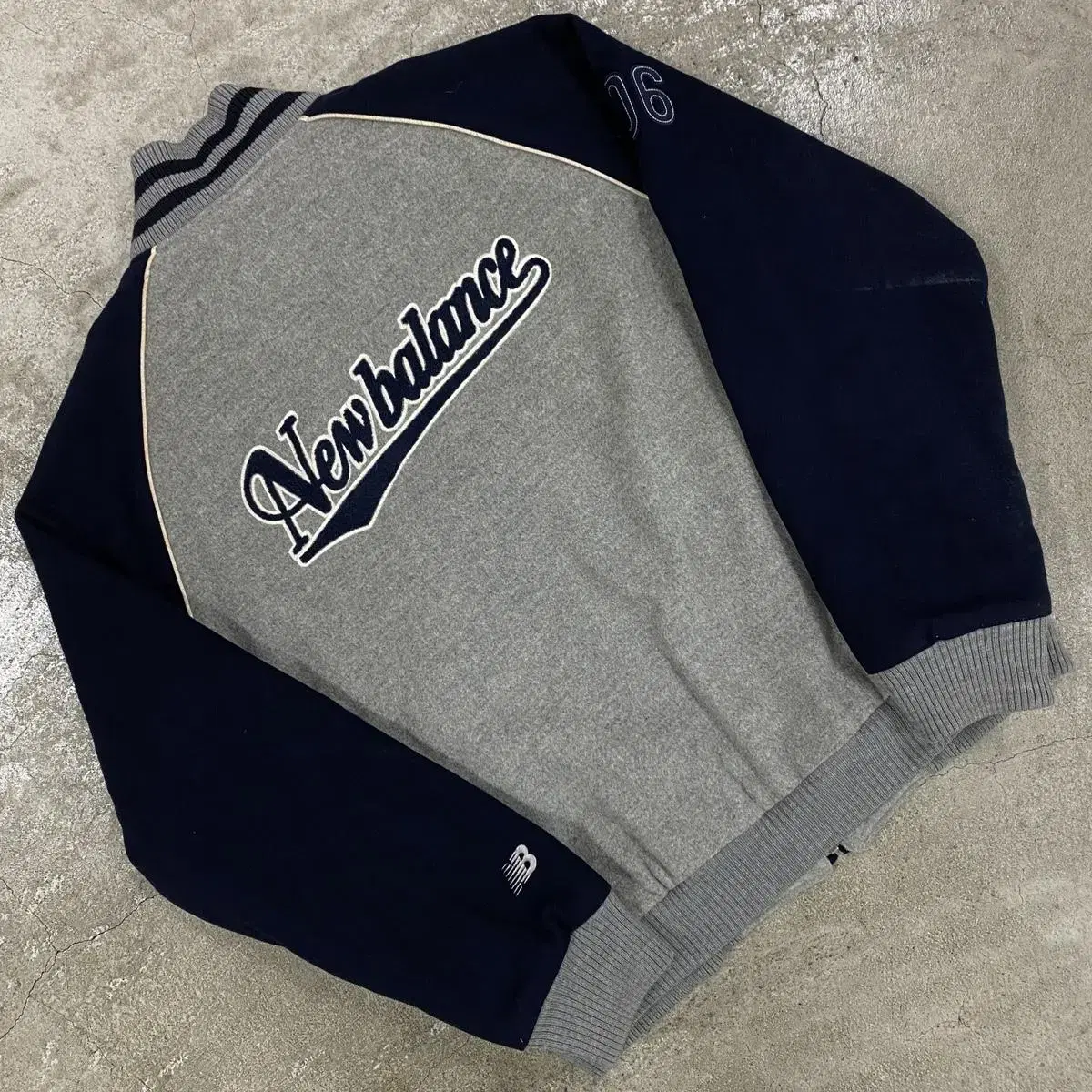 New Balance Spellout Colorway Varsity Jacket