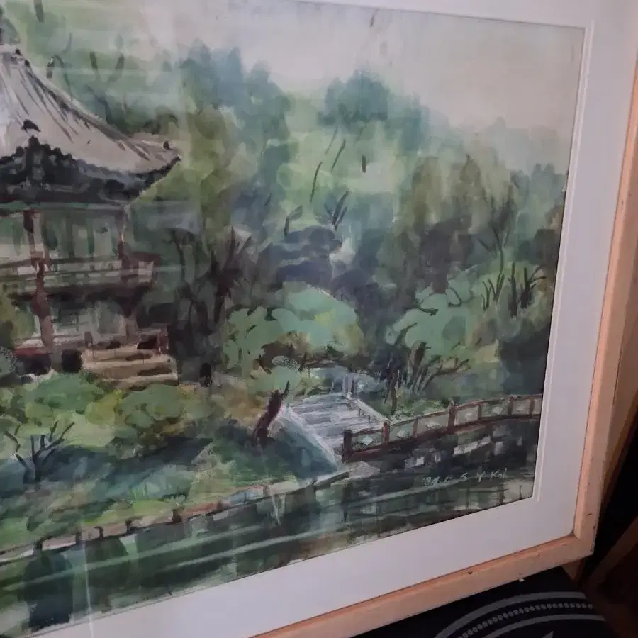 경회루 전경 그림