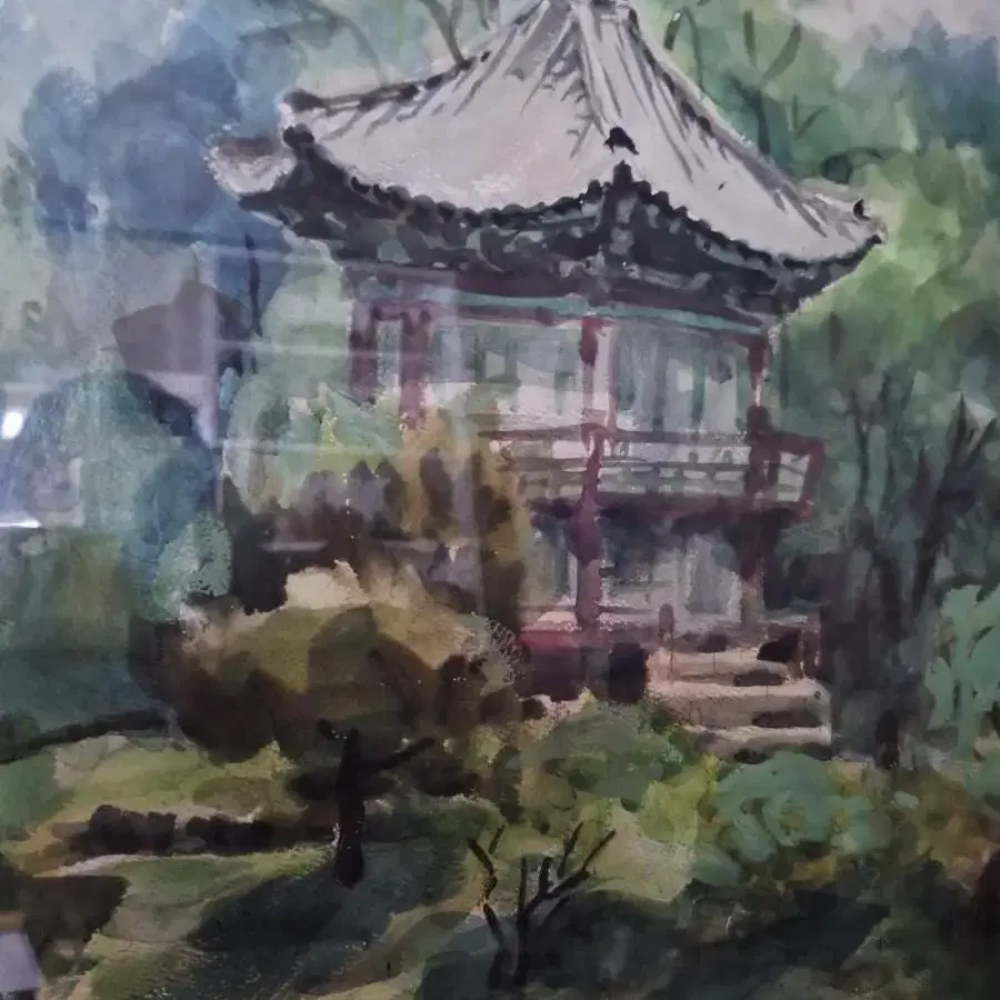 경회루 전경 그림