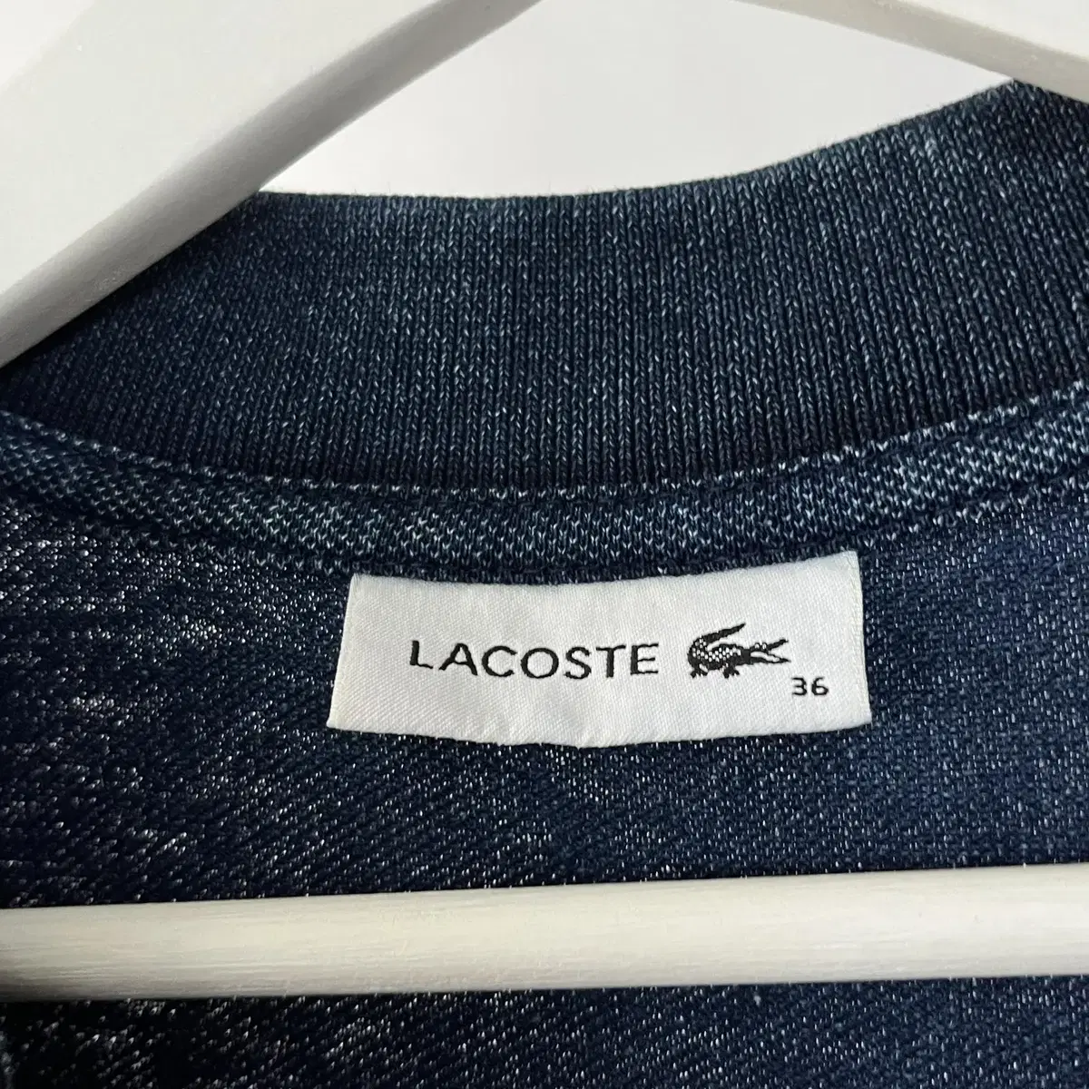 LACOSTE denim pk shirt