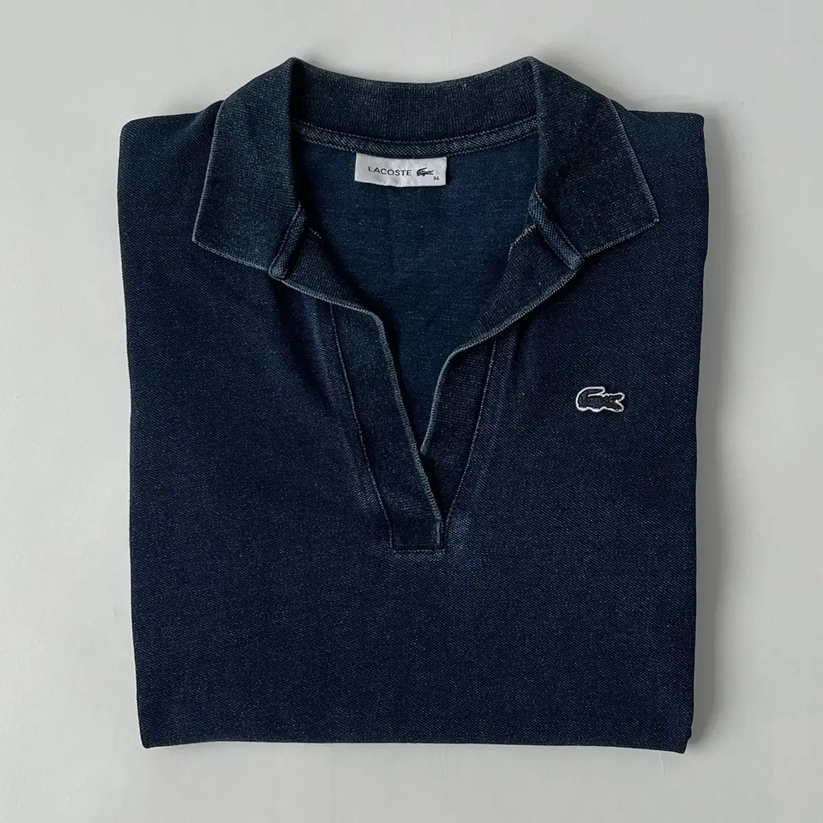 LACOSTE denim pk shirt