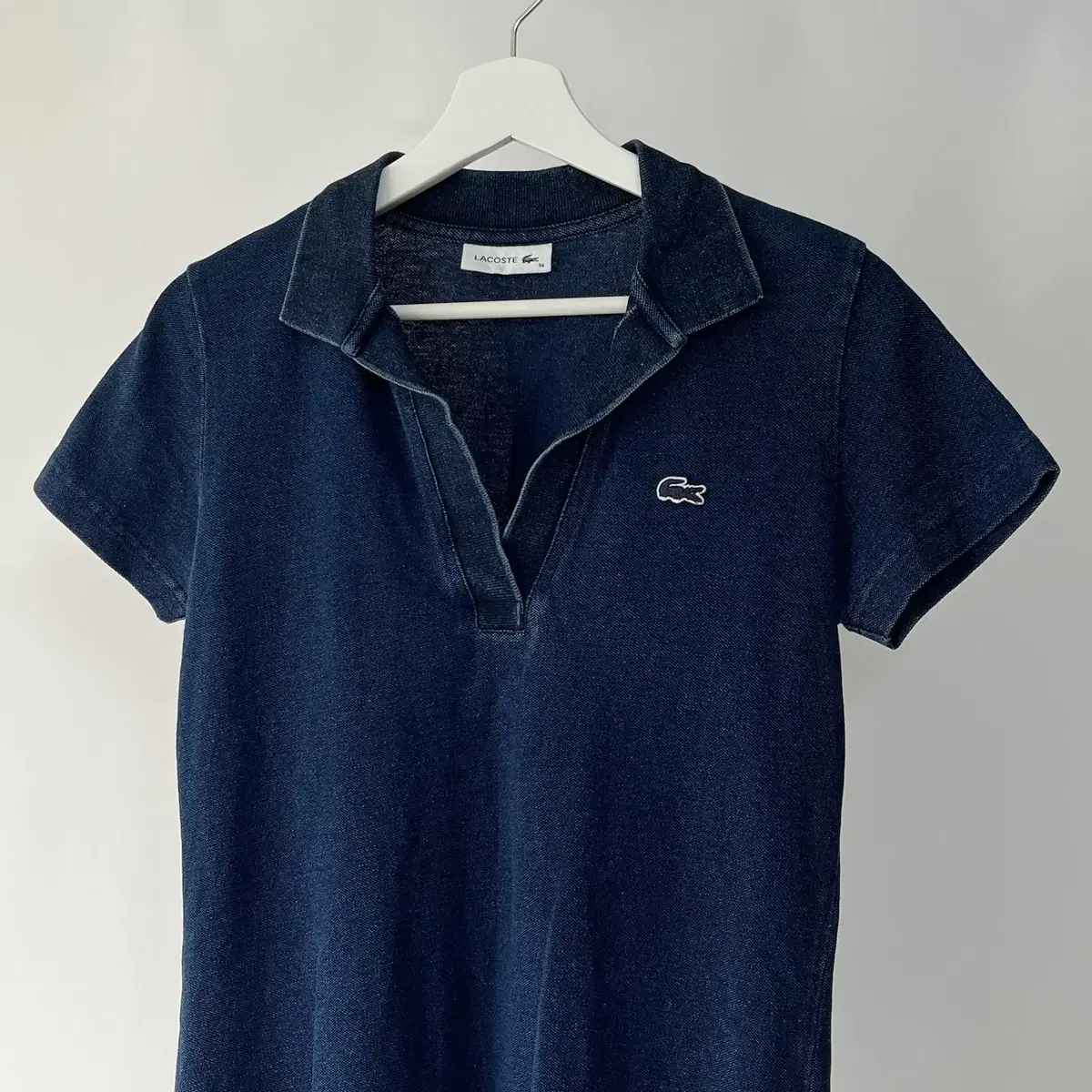 LACOSTE denim pk shirt