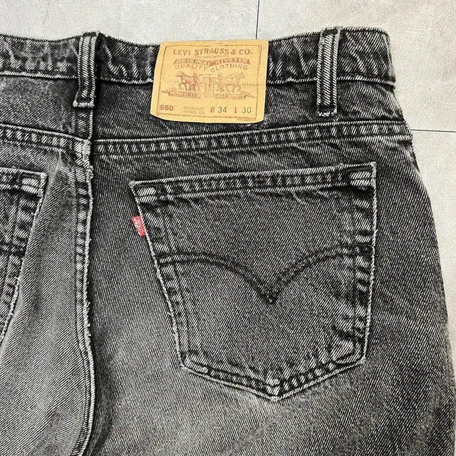 80s Levis550 블랙진 (33)