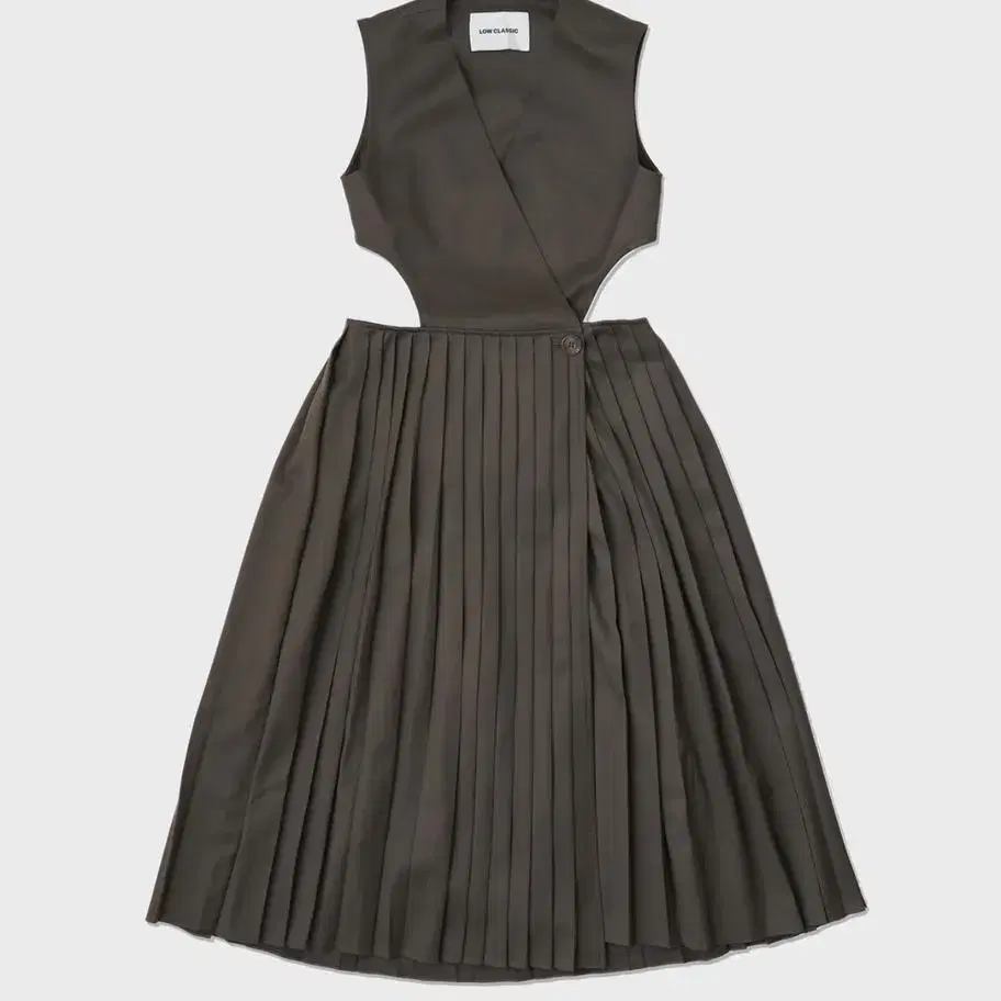 로우클래식 pleated dress