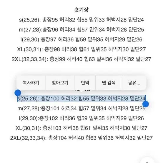 미우블랑 기모 롱 핀턱 뒷밴딩 와이드 슬랙스 겨울버전 그레이 기본기장 S