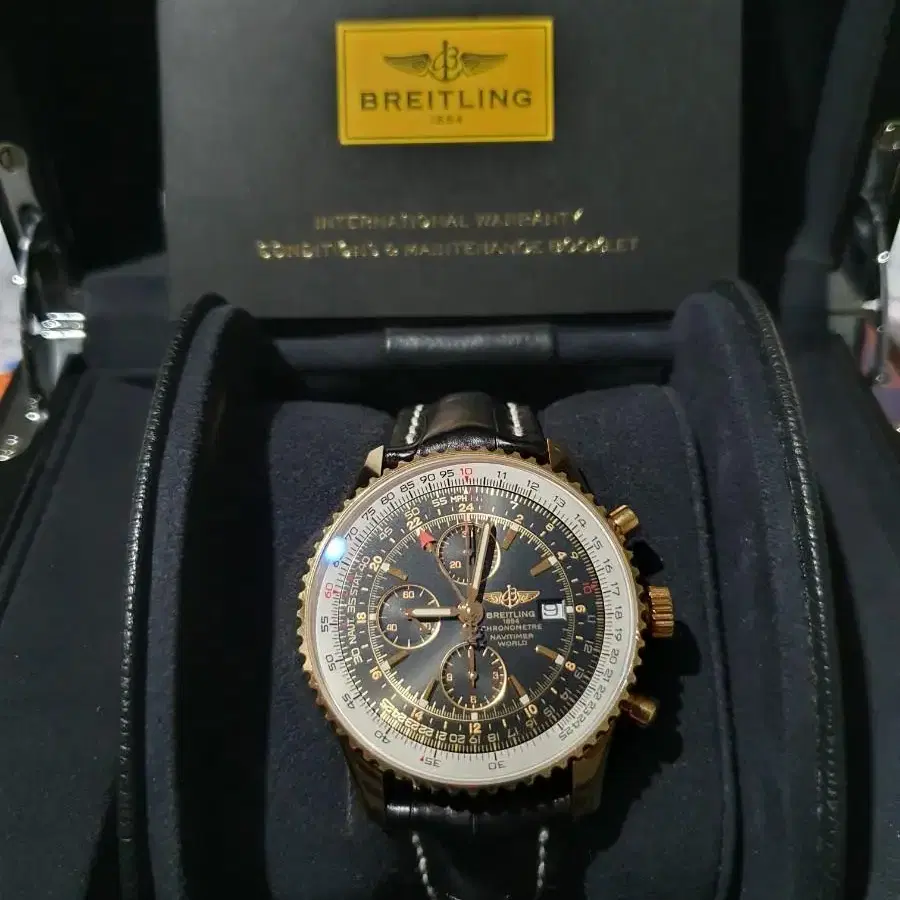 브라이틀링 시계 플래그십  BREITLING 1884  43mm