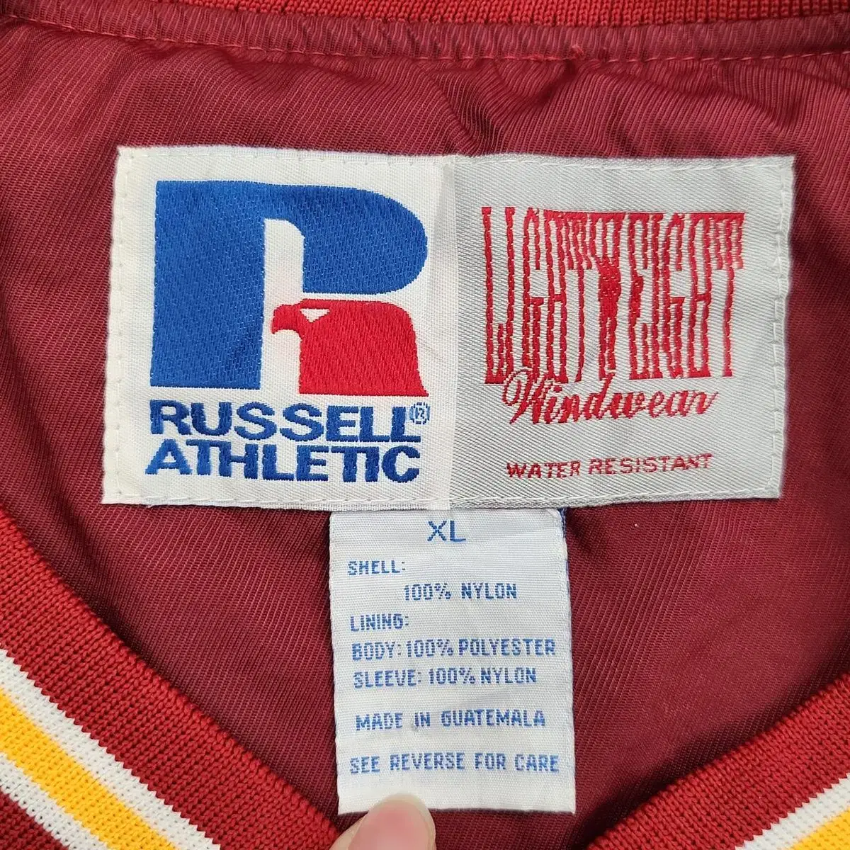 [2XL] RUSSELL 러셀 90s 빈티지 ANKENY 웜업 자켓