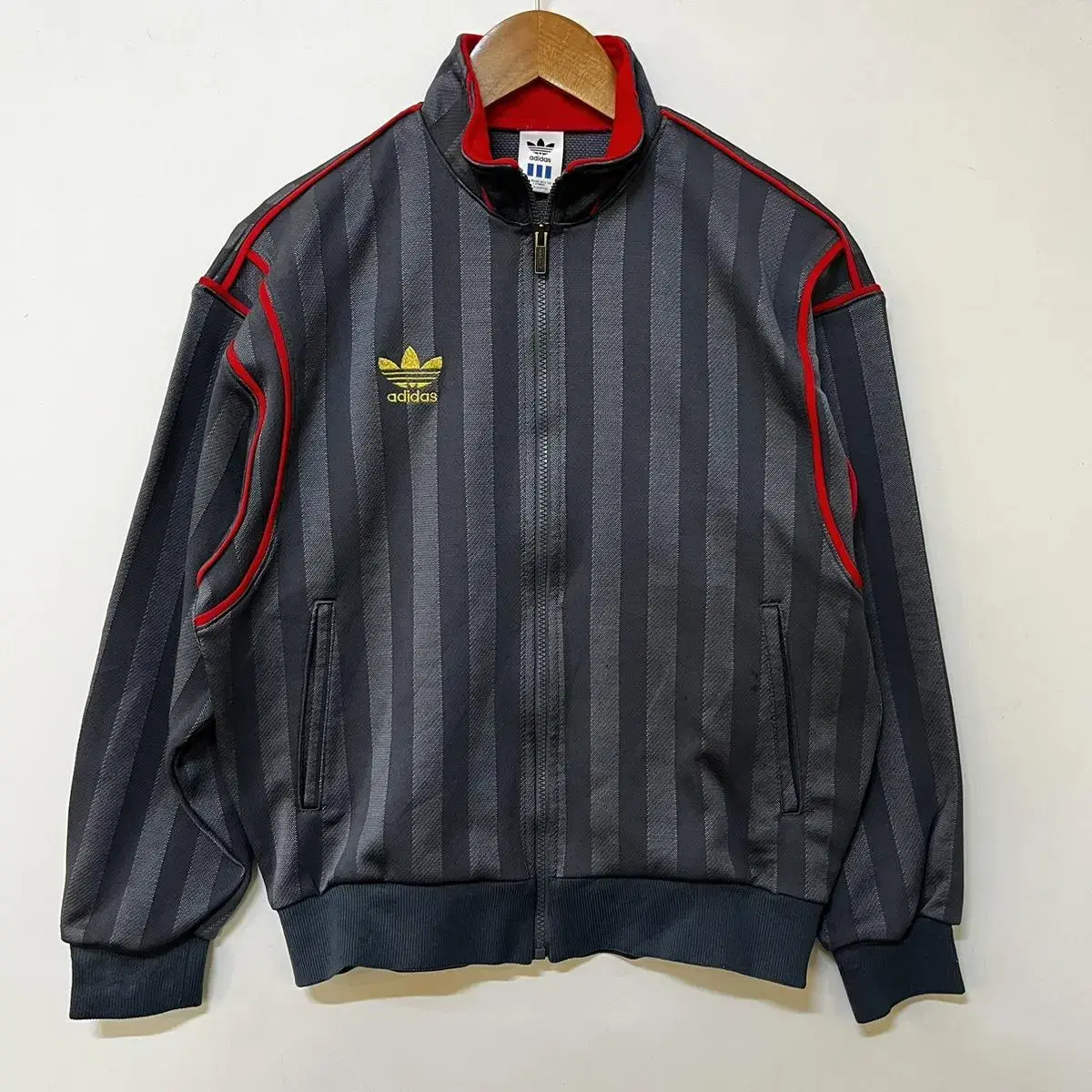 90) Adidas Striped Europa Japanese Track Top Jersey