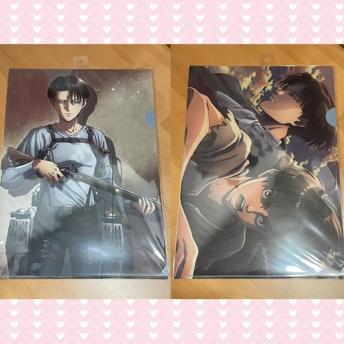 Jin's giant L-shaped file Levi Eren