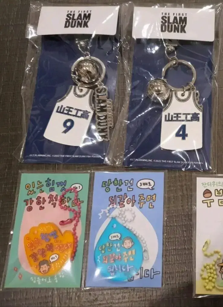 SLAM DUNK SLAM DUNK Official Unofficial keyring Meng Heon Lee jung woosung Tae-Sub Song