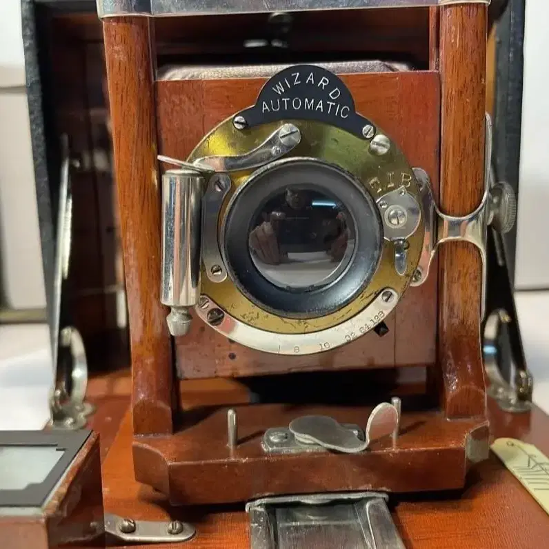 빈티지 Wizard Cycle-style 4x5 Plate Camera